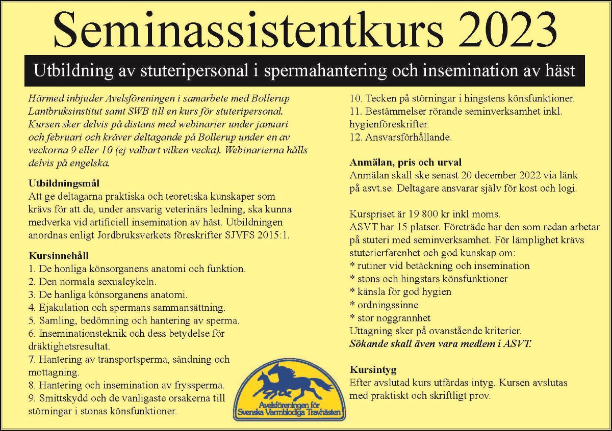 Annons seminass 2023 hemsida