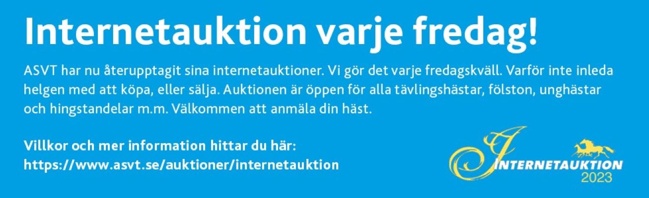 Katalogen klar till morgondagens Internetauktion!